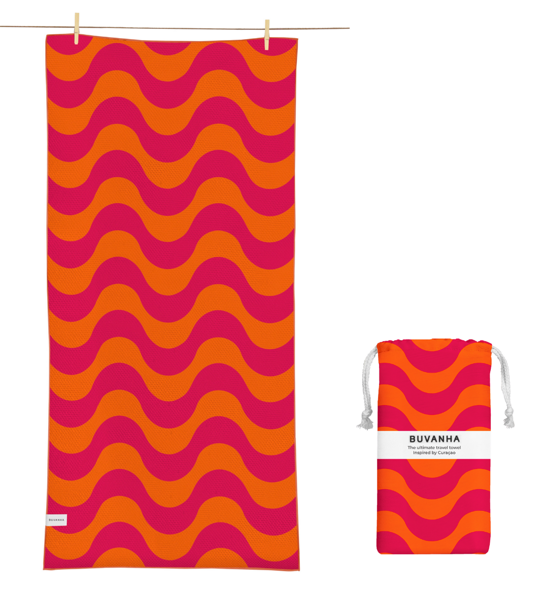 Travel towel - 200x90 cm