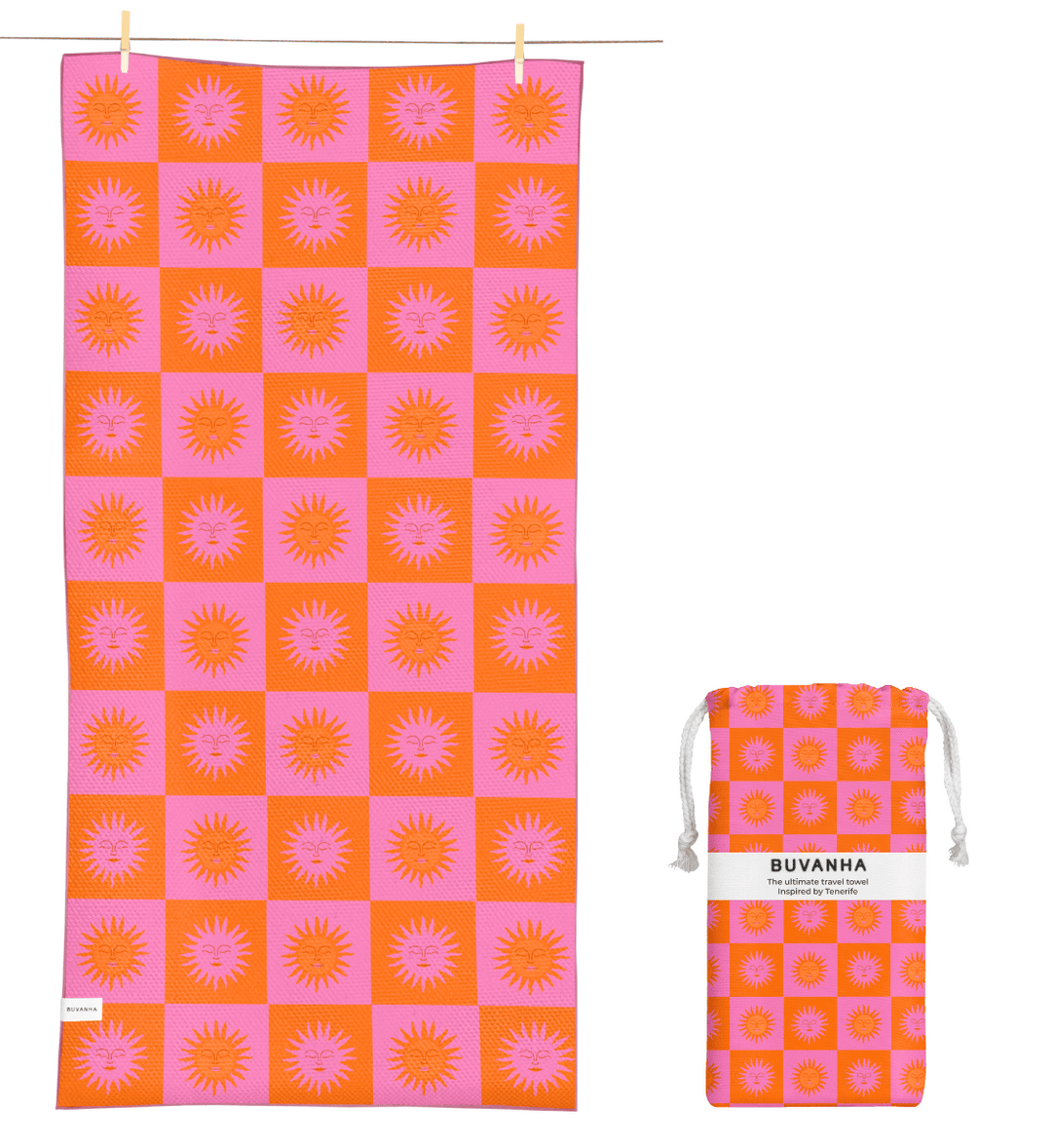 Travel towel - 200x90 cm