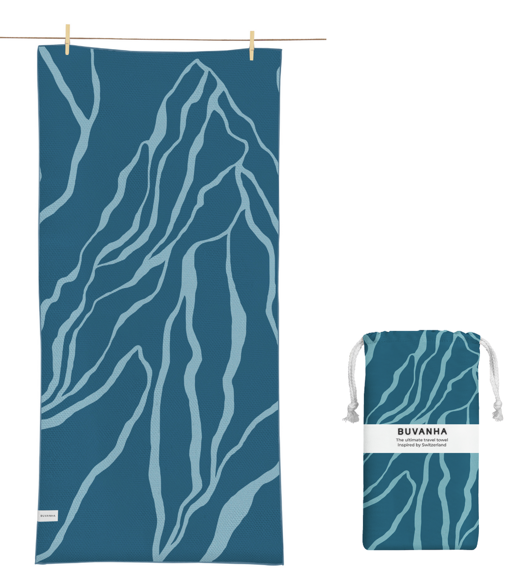 Travel towel - 200x90 cm