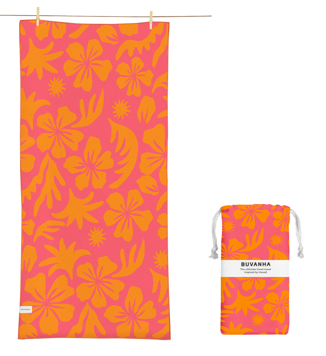 Travel towel - 200x90 cm